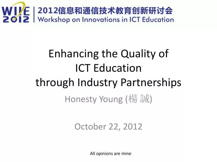 enhancing the quality of ict education through industry partnerships