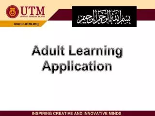 Adult Learning Application
