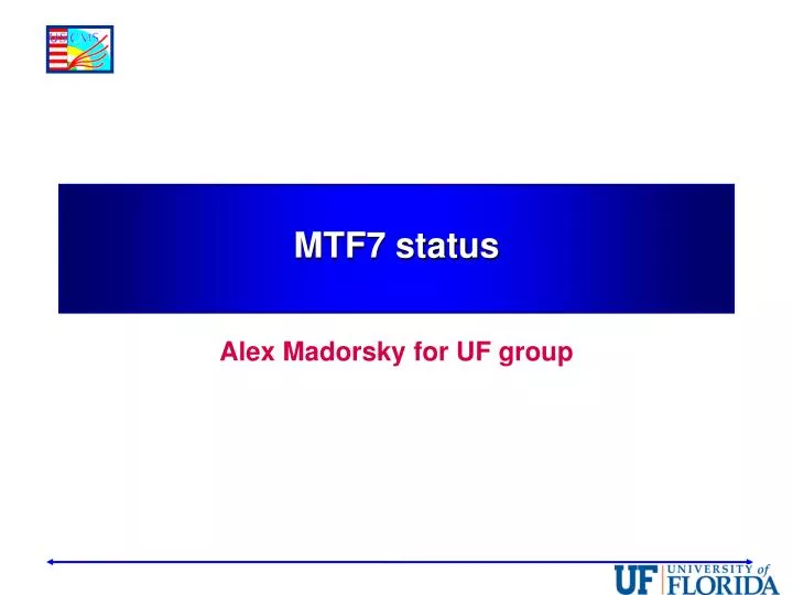 mtf7 status