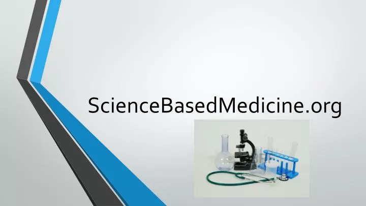 sciencebasedmedicine org