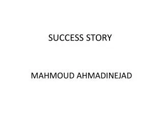 success story