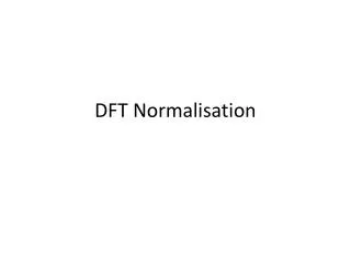 DFT Normalisation