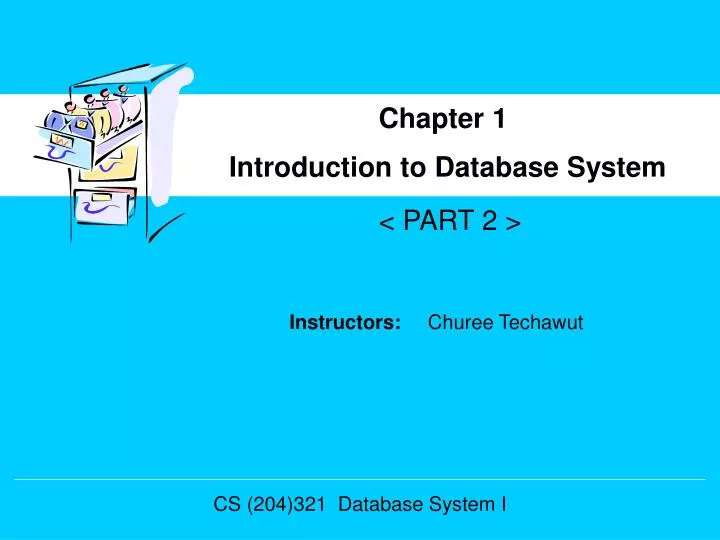 introduction to database system