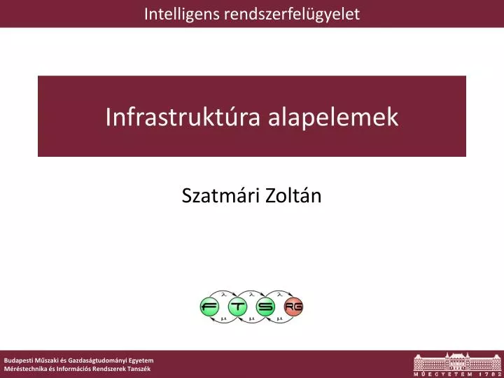 infrastrukt ra alapelemek