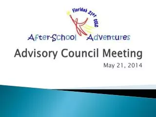 Advisory Council Meeting