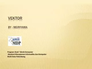 program studi teknik komputer akademi manajemen informatika dan komputer multi data palembang