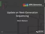 Update on Next-Generation Sequencing - slide 1