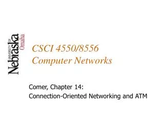 CSCI 4550/8556 Computer Networks