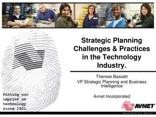 Strategic Planning Challenges &amp; Practices in the Technology Industry.