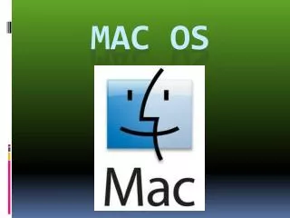 mac os