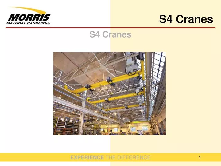 s4 cranes