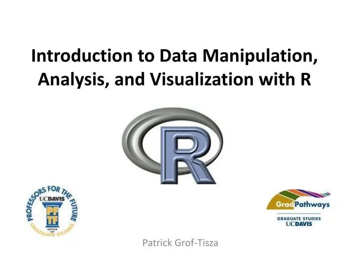 introduction to data manipulation analysis and visualization with r