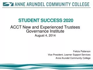 student success 2020