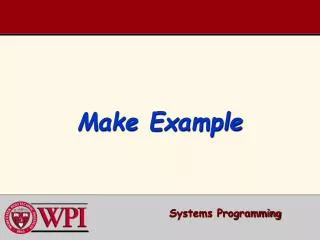 Make Example