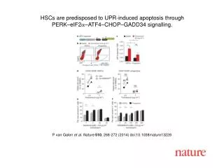 P van Galen et al. Nature 510 , 268 -272 (2014) doi:10.1038/nature 13228