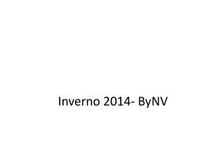 inverno 2014 bynv