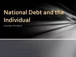 National Debt and the Individual - slide 1