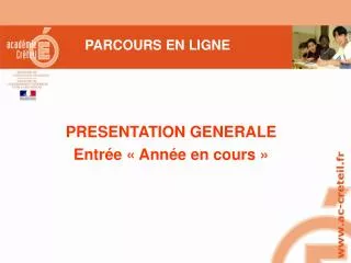 presentation generale entr e ann e en cours