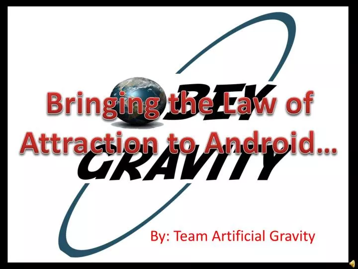 by team artificial gravity
