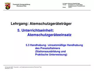 lehrgang