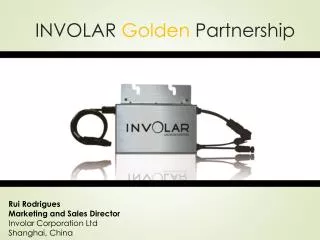 INVOLAR Golden Partnership