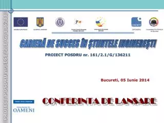 conferinta de lansare