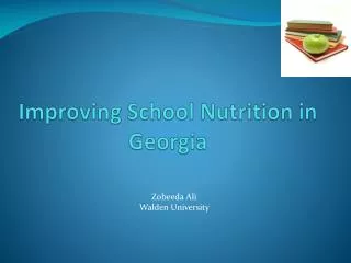 Improving School Nutrition in Georgia