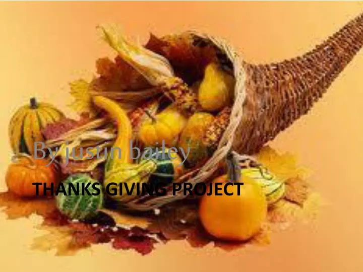thanks giving project