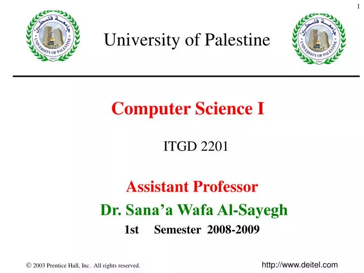 computer science i
