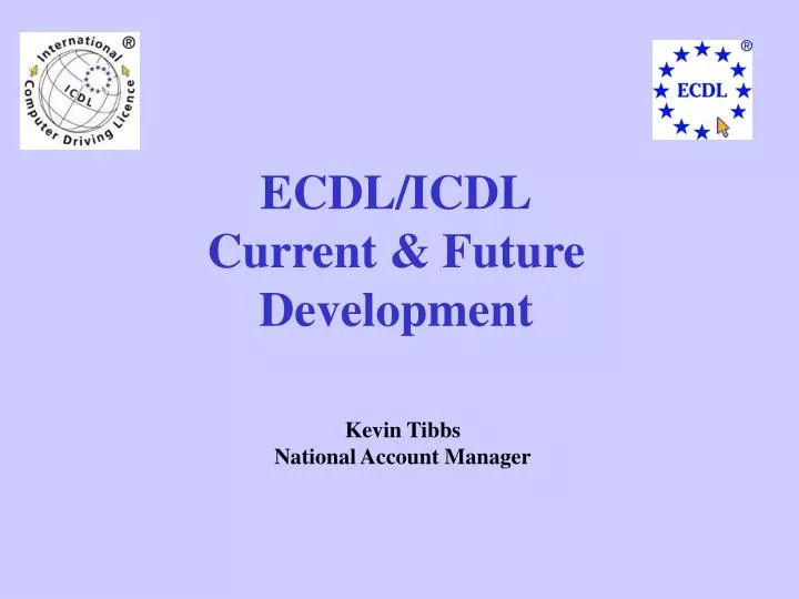 ecdl icdl current future development