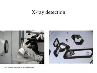 X-ray detection