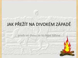 jak p e t na divok m z pad