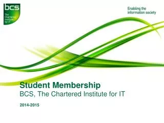 student membership