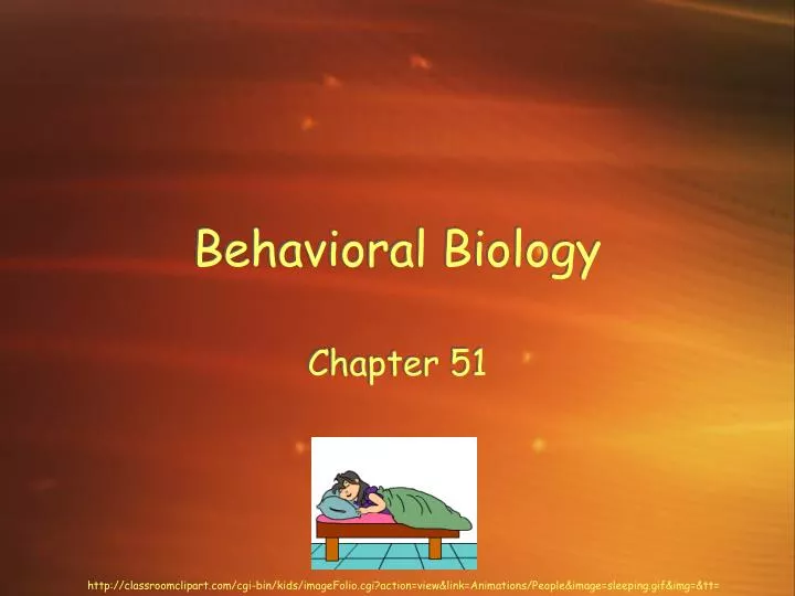 behavioral biology