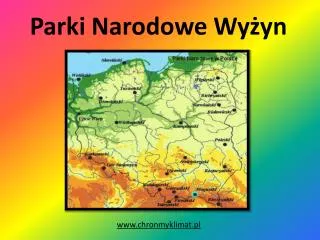 parki narodowe wy yn