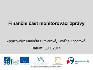 finan n st monitorovac zpr vy