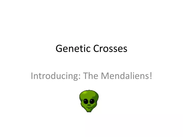genetic crosses