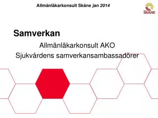 samverkan