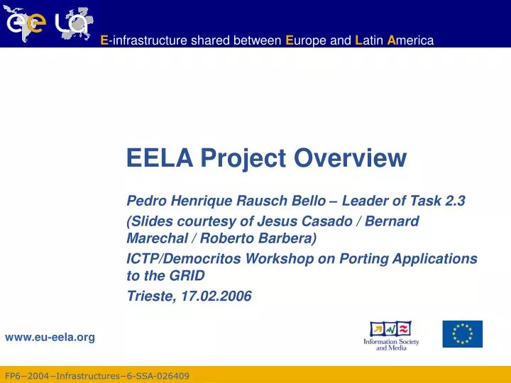 eela project overview