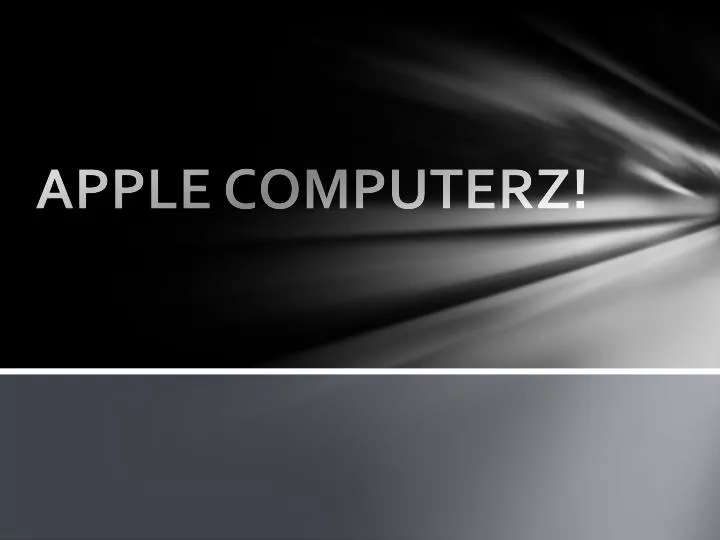 apple computerz