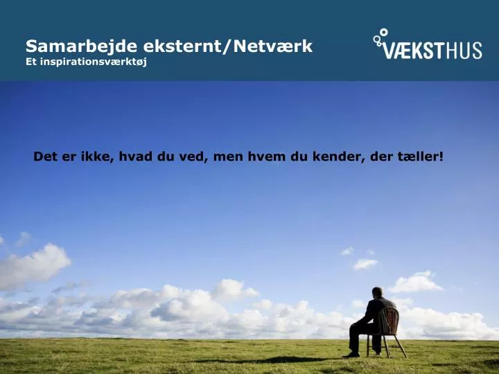 samarbejde eksternt netv rk et inspirationsv rkt j