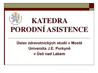 katedra porodn asistence