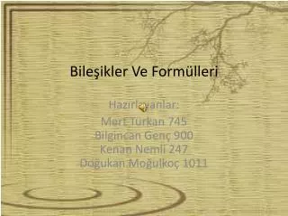 bile ikler ve form lleri