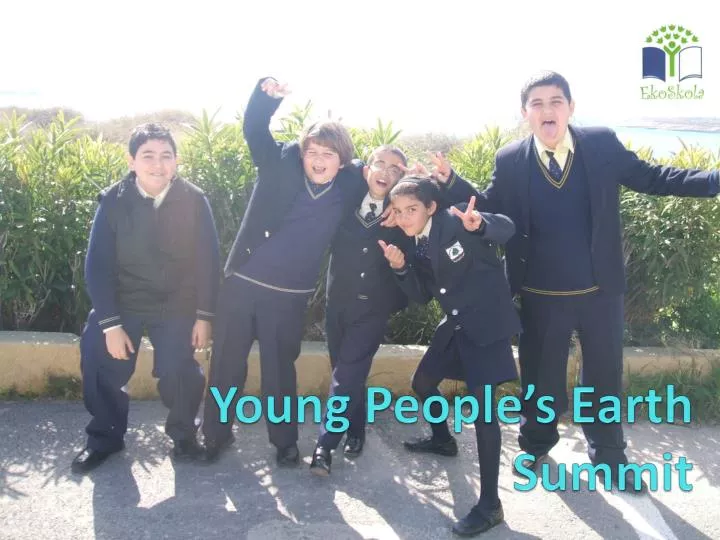young people s earth summit