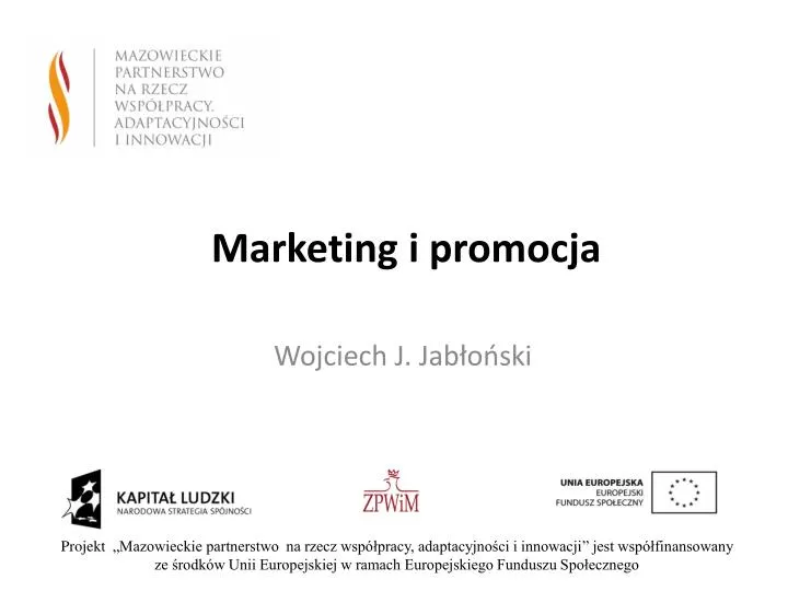 marketing i promocja