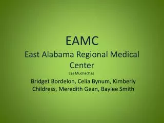 EAMC East Alabama Regional Medical Center