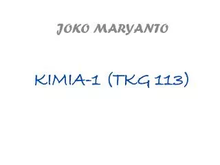 kimia 1 tkg 113