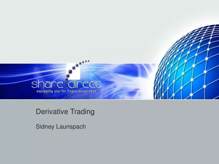 derivative trading