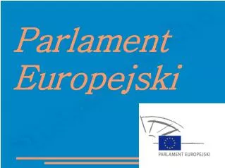 parlament europejski