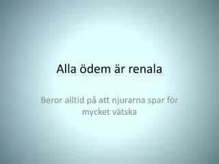 alla dem r renala